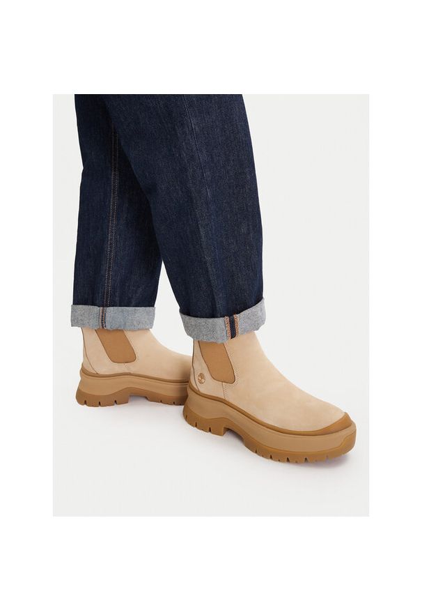 Sztyblety Timberland. Kolor: beżowy