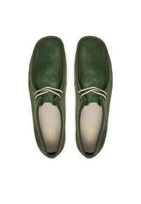 Clarks Półbuty Wallabee EVO 26186170 Zielony. Kolor: zielony. Materiał: zamsz, skóra #4