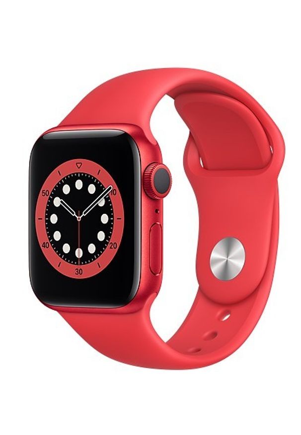 APPLE - Smartwatch Apple Watch 6 GPS+Cellular 40mm aluminium, PRODUCT(RED) pasek sportowy. Rodzaj zegarka: smartwatch. Styl: sportowy