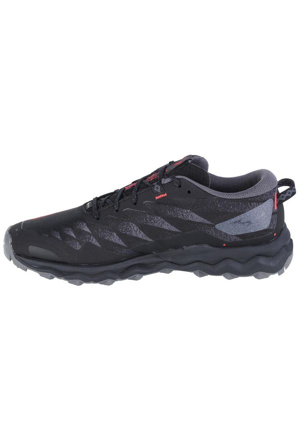Buty siatkarskie męskie Mizuno Wave Daichi 7 Gtx. Zapięcie: sznurówki. Kolor: czerwony, wielokolorowy, czarny. Materiał: materiał, syntetyk. Szerokość cholewki: normalna. Model: Mizuno Wave