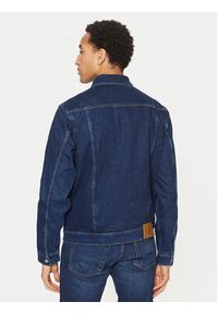 Calvin Klein Jeans Kurtka jeansowa J30J326553 Granatowy Straight Fit. Kolor: niebieski. Materiał: bawełna #4