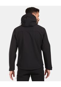 Męska kurtka softshell Kilpi ONTAVIO-M. Kolor: czarny. Materiał: softshell. Sport: turystyka piesza