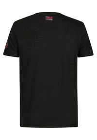 Petrol Industries T-Shirt M-1030-TSR626 Czarny Regular Fit. Kolor: czarny #2