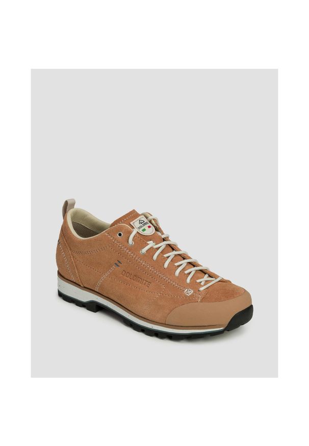 Buty damskie Dolomite 54 LOW EVO jasnobrązowe. Kolor: brązowy. Styl: sportowy