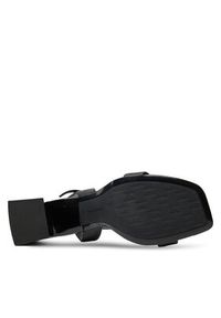 Karl Lagerfeld - KARL LAGERFELD Sandały KL33124 Czarny. Kolor: czarny. Materiał: skóra #6