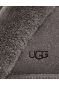 Ugg - UGG - Szare klapki Scuffette II. Kolor: szary. Materiał: wełna