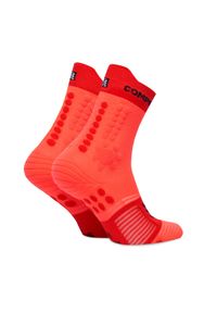 Compressport Skarpety wysokie unisex Pro Racing Socks v4.0 Trail XU00048B Czerwony. Kolor: czerwony. Materiał: poliamid, materiał