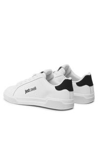 Just Cavalli Sneakersy 74QB3SB3 Biały. Kolor: biały. Materiał: skóra #5