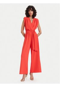 ACCESS FASHION Kombinezon 63-5501-183 Koralowy Regular Fit. Kolor: pomarańczowy. Materiał: syntetyk #1