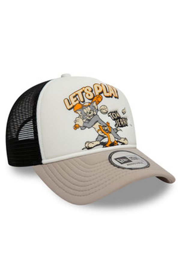 New Era Czapka z daszkiem Tom & Jerry 9Forty 60595268 Biały. Kolor: biały. Materiał: materiał, poliester