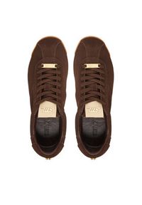 Steve Madden Sneakersy Mirage-Sm SM11003908 Brązowy. Kolor: brązowy. Materiał: skóra, zamsz #6