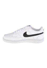 Nike - Trampki Damskie Niskie Court Vision Next Nature. Kolor: czarny, biały, wielokolorowy. Sezon: zima