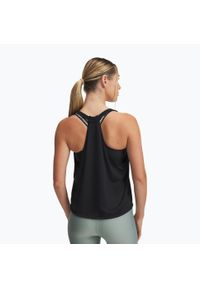 Top treningowy damski Under Armour Tech Swing Tank. Kolor: czarny. Sport: fitness