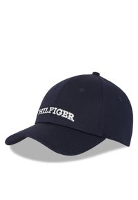TOMMY HILFIGER - Czapka z daszkiem Tommy Hilfiger. Kolor: niebieski
