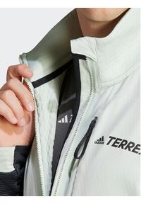 Adidas - adidas Polar Terrex Tech Flooce Hiking Fleece HS9775 Zielony Regular Fit. Kolor: zielony. Materiał: syntetyk #5