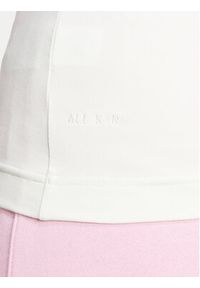Adidas - adidas Top All SZN Luxe JJ2337 Biały Slim Fit. Kolor: biały. Materiał: bawełna #5