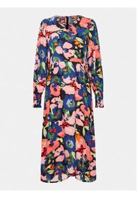 Fransa Sukienka letnia 20612477 Kolorowy Regular Fit. Materiał: wiskoza. Wzór: kolorowy. Sezon: lato #8