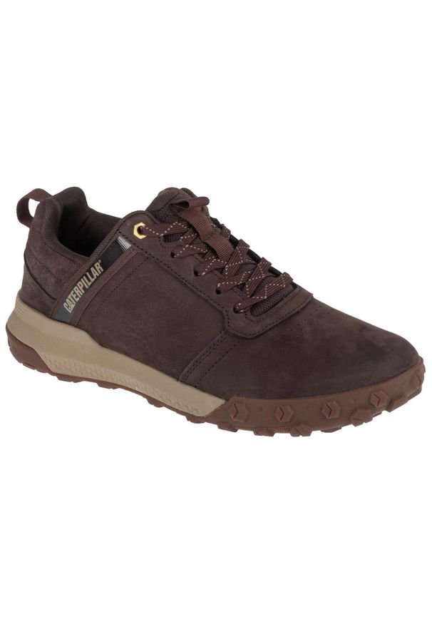 CATerpillar - Buty sportowe Sneakersy męskie, Hex Ready Lo. Kolor: brązowy. Sport: turystyka piesza