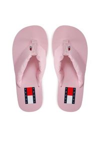 Tommy Jeans Japonki Flag Eva Beach Sandal EN0EN02111 Różowy. Kolor: różowy. Materiał: materiał #4