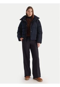 TOMMY HILFIGER - Tommy Hilfiger Kurtka puchowa WW0WW47294 Granatowy Relaxed Fit. Kolor: niebieski. Materiał: syntetyk