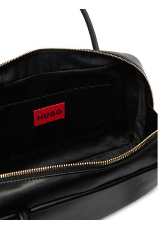 Hugo - HUGO Torebka Jodi 50562944 Czarny. Kolor: czarny. Materiał: skórzane