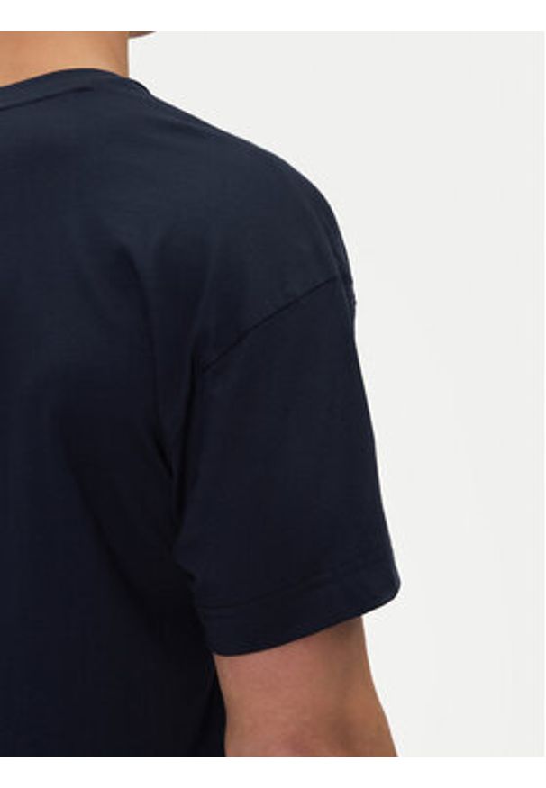 Hugo - HUGO T-Shirt Tortuga 50534163 Granatowy Regular Fit. Kolor: niebieski. Materiał: bawełna