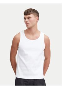 !SOLID - Solid Tank top 21108248 Biały Regular Fit. Kolor: biały. Materiał: bawełna