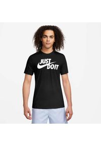 Nike - T-Shirt JDI Rozmiar S Czarny - AR5006-011. Kolor: czarny. Materiał: jersey, bawełna