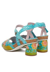 Laura Vita Sandały Framboiseo 34 Turkusowy. Kolor: turkusowy. Materiał: skóra #3