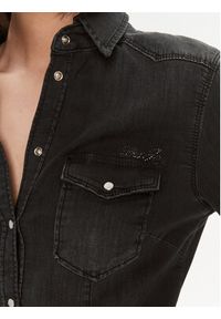 Liu Jo Koszula jeansowa UF3048 D4051 Czarny Regular Fit. Kolor: czarny. Materiał: bawełna