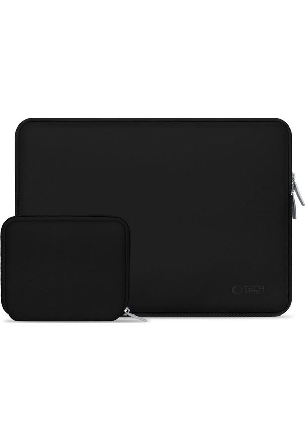 TECH-PROTECT - Tech-Protect NeoSlim do laptopa 13-14'' czarny. Kolor: czarny. Materiał: neopren, polar, tkanina, materiał. Styl: casual, elegancki, biznesowy