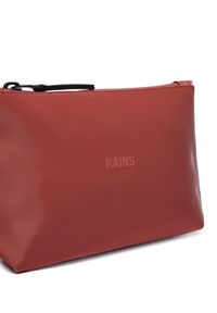 Rains Kosmetyczka Cosmetic Bag 15600 Koralowy. Kolor: pomarańczowy. Materiał: materiał