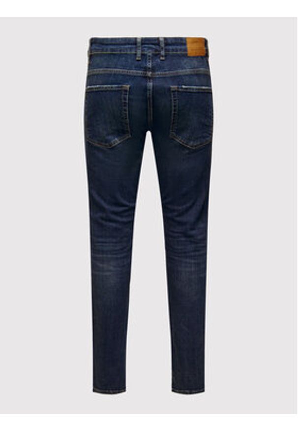 Only & Sons Jeansy Loom 22024514 Granatowy Slim Fit. Kolor: niebieski