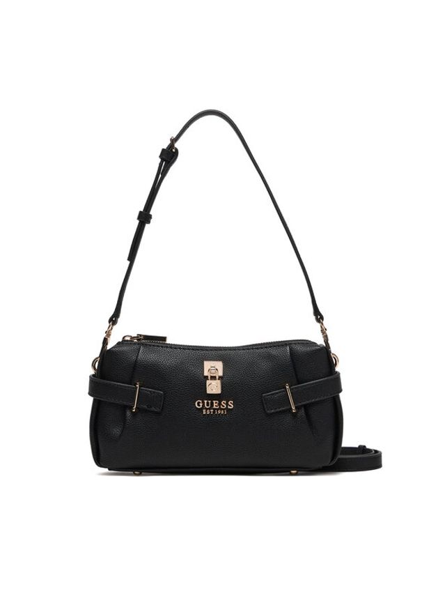 Guess Torebka Yesba Mini HWBG78 33720 Czarny. Kolor: czarny. Materiał: skórzane