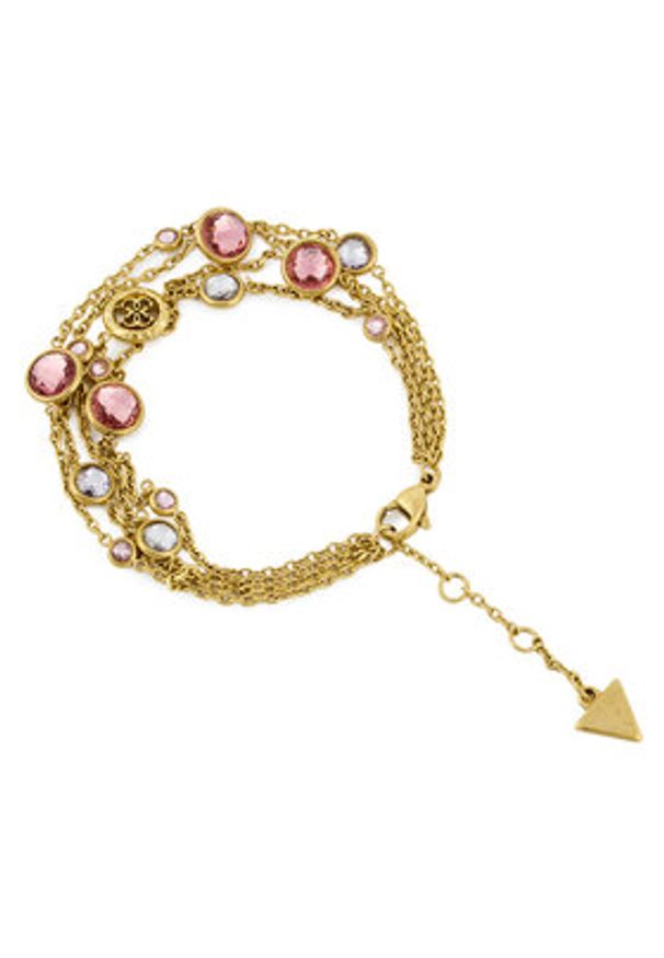 Guess Bransoletka JUBB05 093JW Złoty. Materiał: metalowe. Kolor: złoty