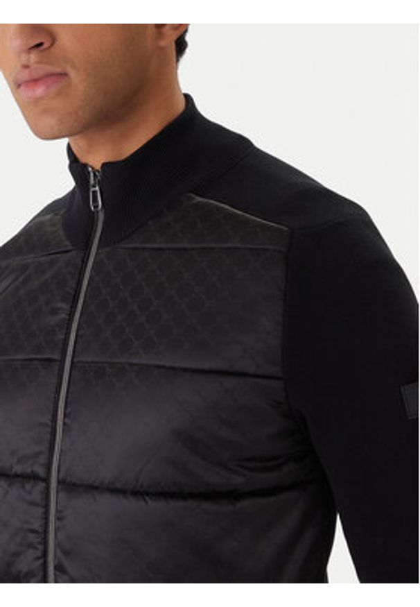 JOOP! Kurtka przejściowa Hannoro 30047369 Czarny Modern Fit. Kolor: czarny. Materiał: bawełna, syntetyk