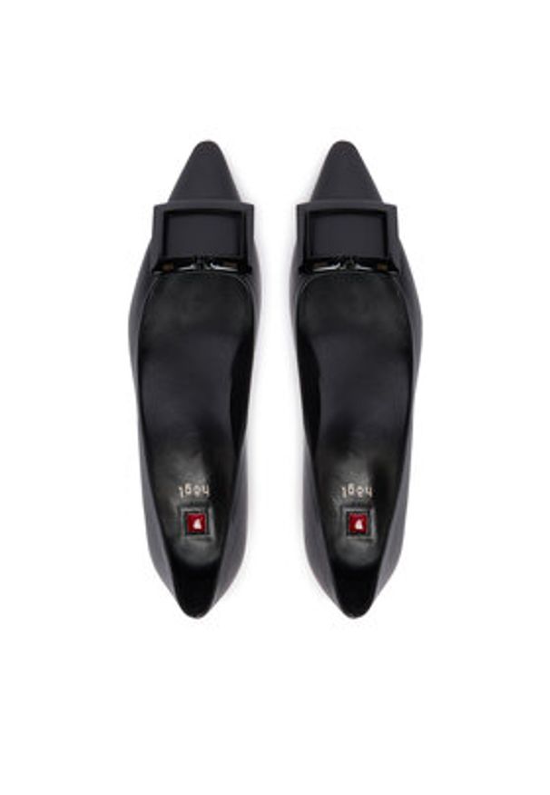 HÖGL Czółenka 0-102220-01000 Czarny. Kolor: czarny. Materiał: skóra