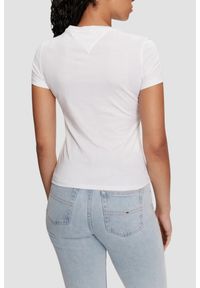 Tommy Jeans - TOMMY JEANS Biały t-shirt damski, Rozmiar S. Kolor: biały #5