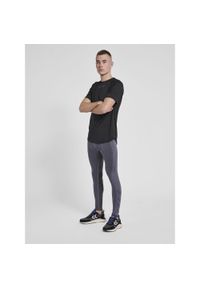Legginsy damskie Hummel MT Justin. Kolor: czarny. Materiał: materiał