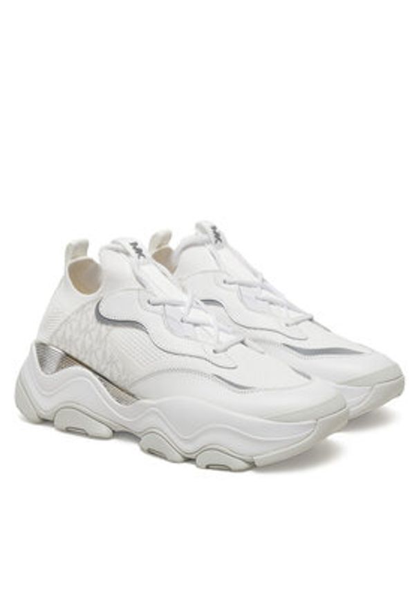 Michael Kors Sneakersy 42F4ATFS5D Biały. Kolor: biały. Materiał: skóra