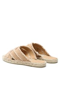 Castañer Espadryle Pilita/002 022987-2008 Beżowy. Kolor: beżowy. Materiał: skóra