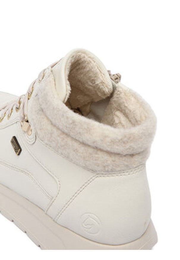 Remonte Trzewiki CEO-D2V71-80 Biały. Kolor: biały. Materiał: skóra, syntetyk