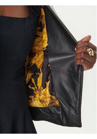 Versace Jeans Couture Kurtka skórzana 80HAVP00 CP009 Czarny Loose Fit. Kolor: czarny. Materiał: skóra #4