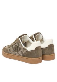Guess Sneakersy FLTJAC LEA12 Khaki. Kolor: brązowy. Materiał: zamsz, skóra #3
