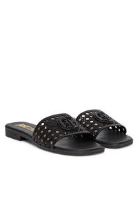 Just Cavalli Klapki 80RA3S82 ZPB95 Czarny. Kolor: czarny. Materiał: skóra #2