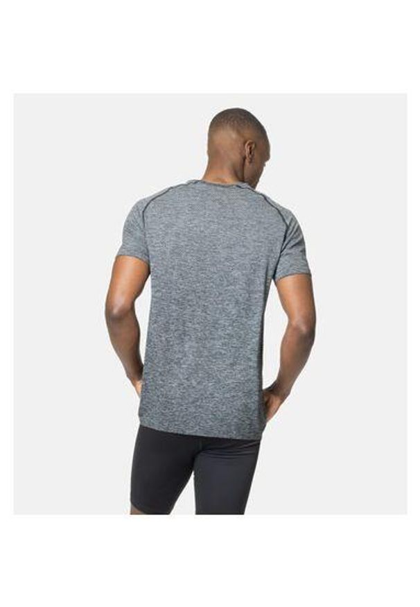 Koszulka męska Odlo T-shirt crew neck s/s ESSENTIAL SEAMLESS. Kolor: szary