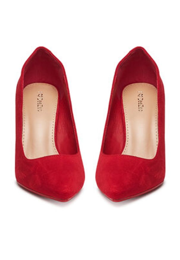 DeeZee Czółenka XLO Czerwony. Kolor: czerwony. Materiał: materiał