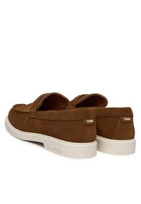 Karl Lagerfeld - KARL LAGERFELD Półbuty Kori KL21412 Brązowy. Kolor: brązowy. Materiał: skóra, zamsz #5