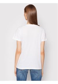 Lee T-Shirt Seasonal Logo L41GYG12 112140027 Biały Regular Fit. Kolor: biały. Materiał: bawełna