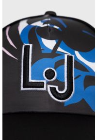 Liu Jo czapka wzorzysta. Kolor: niebieski